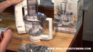 Bosch Mixers Attaching the Food Processor [upl. by Leona909]