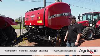 Case IH RB455 Baler [upl. by Aicatsanna]