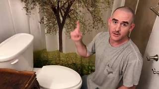 How to fix replace a toilet handle  Flush lever [upl. by Niriam]