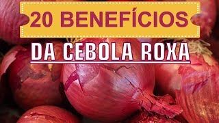 OS 20 BENEFÍCIOS DA CEBOLA ROXA PARA SAÚDE [upl. by Ced]