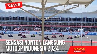 Kecepatan amp Suara Asli Moto GP Dari Jarak Paling Dekat  Sensasinya Lebih Terasa Dari Nonton di TV [upl. by Lebezej]