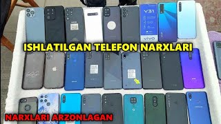 ISHLATILGAN TELEFON NARXLARI 2023  РАБОЧИЙ ТЕЛЕФОН НАРХЛАРИ telefonnarxlari [upl. by Maurizia]