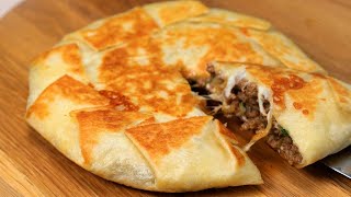 Incredible Quick Dinner Ready in 10 Minutes Simple and Delicious Tortilla Recipe [upl. by Jillie]