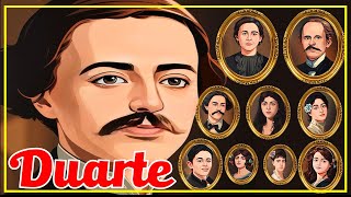 Juan Pablo Duarte BIOGRAFIA FAMILIAR [upl. by Aihsetan393]