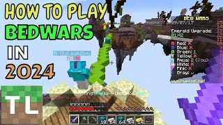 How to Play BEDWARS in Tlauncher Minecraft 2024  Multiplayer server for tl bedwars like Hypixel [upl. by Limann429]