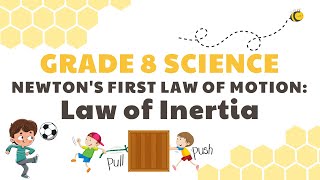 Newtons Laws of Motion Law of Inertia  Grade 8 Science DepEd MELC Quarter 1 Module 1 Part 1 [upl. by Lokkin]