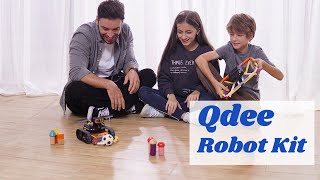 Qdee Robot Kit A Whole New World of Play to microbit [upl. by Cahilly8]