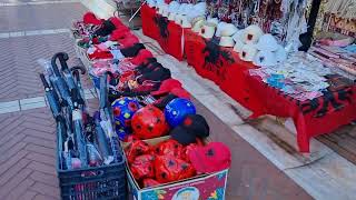 Pazari i Ri market in Tirana Albania [upl. by Stephanus]