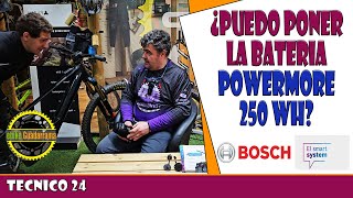 bosch POWERMORE Batería externa de 250 wh ¿es compatible con mi ebike [upl. by Valli]