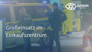 Großeinsatz im Einkaufszentrum MTZ  Verletzte nach Schlägerei und Schuss aus Gaspistole [upl. by Anerev]