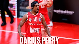 DARIUS PERRY  Basketball Highlights in Wuerzburg 202324 [upl. by Attelrahc]