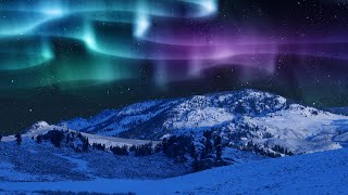 White Noise Sounds for Sleeping under Northern Lights [upl. by Gina]