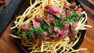 Steak Frites steak skirtsteak steakfrites [upl. by Sudbury262]