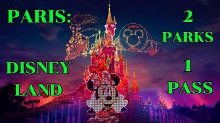 PARIS DISNEYLAND 2 PARKS 1 PASS [upl. by Lorine95]