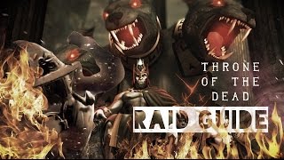 DCUO  ORBITs Throne of the Dead Raid Guide [upl. by Akirdna]