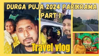 Durga Puja 2024 with family vlog youtuber youtube durgapuja travel festival kolkata [upl. by Muiram]