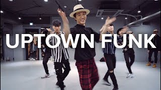 Uptown Funk  Mark Ronson ft Bruno Mars  Junsun Yoo Choreography [upl. by Eibur]