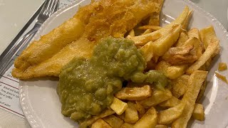 Fish amp Chips and beer in Preston Lancashire [upl. by Kiernan713]