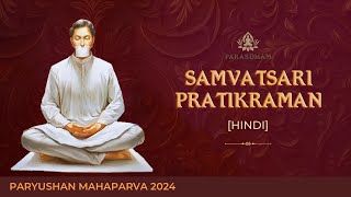 Samvatsari Pratikraman Hindi Paryushan 2024  Param Gurudev Shree Namramuni MS  8 Sep 24 [upl. by Nivlek421]