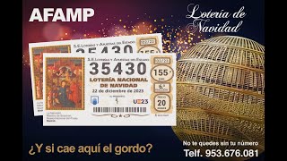 35430  Lotería de Navidad de AFAMP 2023 [upl. by Vasquez]