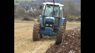 FORD 8340 ploughing [upl. by Pawsner]