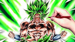 COMO DIBUJAR A BROLY SJJ LEGENDARIO💥SUPER FÁCIL ✅  🎊ESPECIAL 3K🎊❗️ [upl. by Ettigirb]