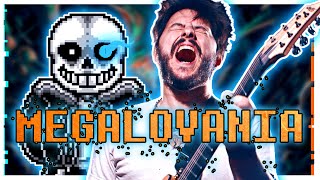 MEGALOVANIA  Undertale METAL Guitar Cover  FamilyJules [upl. by Casar983]