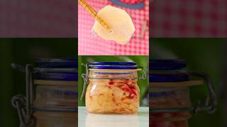 Fast Pickled Ginger Recipe  How to Make Japanese Pickled Ginger  Simple Japanese Foods shorts [upl. by Arlan493]