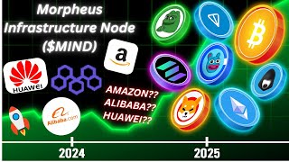 🚀MIND  Morpheus Infrastructure Node with Amazon Alibaba amp Huawei Partnerships Set to Explode 2025 [upl. by Dlorej25]