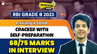 RBI Grade B Topper Interview  RBI Grade B Preparation Strategy  How To Crack RBI  EduTap Guidance [upl. by Akiemehs]