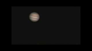 Jupiter through Telescope Skywatcher ED 80600 Refraktor 5x Meade Telextender  Originalvideo [upl. by Fonzie]