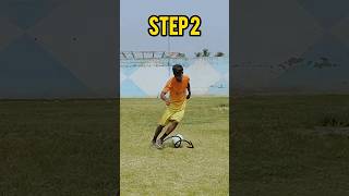 Ronaldo stepover football skill tutorial ⚽✨👍football skills trending youtube soccer shorts [upl. by Venditti]