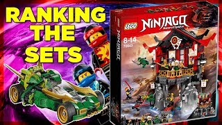 Ranking the LEGO Ninjago 2018 Sets Worst to Best [upl. by Aspia671]