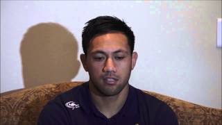 Christian Lealiifano Interview [upl. by Ynnal]