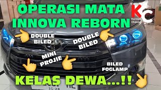 UPGRADE BILED HEADLAMP INNOVA REBORN [upl. by Enortna]