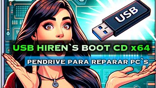 Cómo Crear USB de Hirens Boot CD PE x64 2024 ¡Arranca y Repara tu PC [upl. by Nyltiak201]