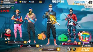 Free Fire Live  Heroic GrandMaster Push Global No1 In India [upl. by Corissa]