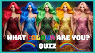 What COLOUR are YOU  Personality Test  Quizzes By Sofia [upl. by Eskil579]