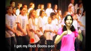 ROCK BOOTS performed by The Kaos Signing Choir [upl. by Atile]