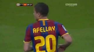 Ibrahim Afellay vs Real Madrid Away 1011 [upl. by Dobson876]