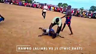 J1 TWIC EAST VS MAKUER RAMBO ALIAB  DEADLIEST DEFEAT [upl. by Parthen]