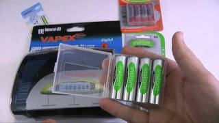 Vapex Tech Batteries amp Super Smart LCD Charger Review [upl. by Nanyt]