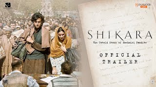 Shikara  Official Trailer  Dir Vidhu Vinod Chopra  7th February 2020 [upl. by Oj]