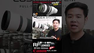 Canon RF 100300MM F28 L is USM ประกันศูนย์ไทย สั่งซื้อสินค้าได้แล้ววันนี้ ที่ FOTOFILE ทุกสาขา [upl. by Eilitan]