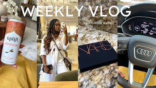 WEEKLY VLOG Travel diaries did I do the BIG Chop They changed my car again to an Audi [upl. by Etyam]