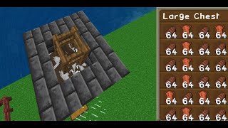 Automatic Cow Farm Minecraft Bedrock Edition [upl. by Keram]