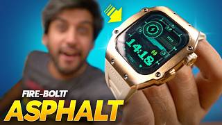 A Premium Rugged Smartwatch ⚡️ FireBoltt Asphalt Smartwatch Review [upl. by Burgener11]