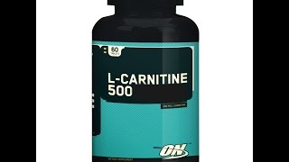 Carnitine Supplement Review LCarnitine Optimum Nutrition Review [upl. by Anilra]