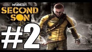 Infamous Second Son Coles Legacy Walkthrough Part 2 [upl. by Ylrebmic597]