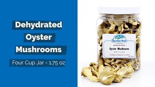 Meet Our Products Dried Oyster Mushrooms Quart Jar [upl. by Asiral424]